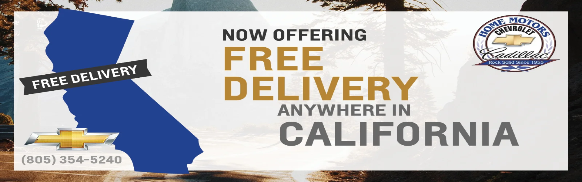 Free Delivery In California 